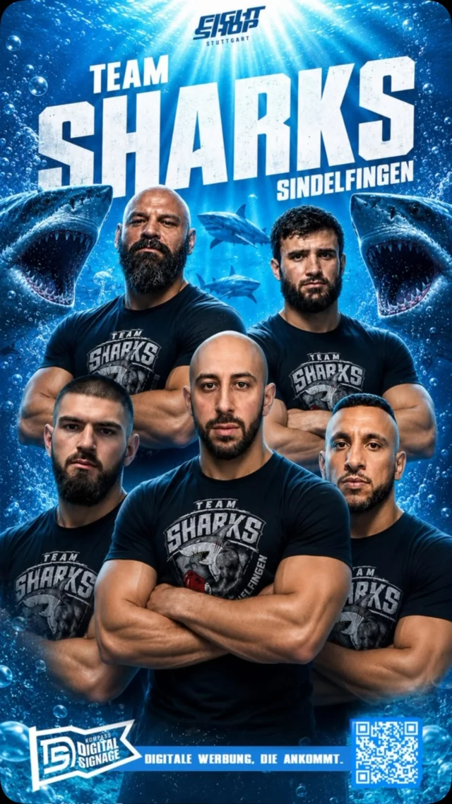 🔥 TRAINER - TEAM 🔥

Team Sharks präsentiert:

HEADCOACH Tarek El-Saleh @tarek___87 
Kickboxen - K-1 - Muay Thai 

COACH Deniz Kirbach @___xdenizx___ 
Kickboxen - K-1

COACH  Abbas @ahmadabbasmma 
MMA

COACH Alexandros Marmaras @alpha.max.striking 
Boxen

COACH Magomed Makaev @mma.kaev 
Ringen - Grappling

Ein großes Dankeschön an den Designer Muaz @muaz_graphics  für die tollen Bilder 🔥

#kickboxing #k1kickboxing #boxing #mma #wrestling